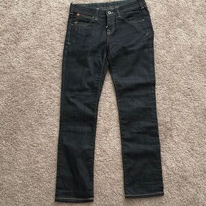 Evisu x Puma Black Straight Leg Jeans Classic Style